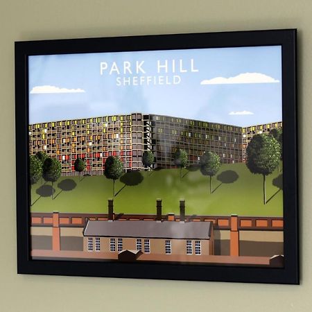 West Bar Penthouse Free Parking Apartment Sheffield Bagian luar foto