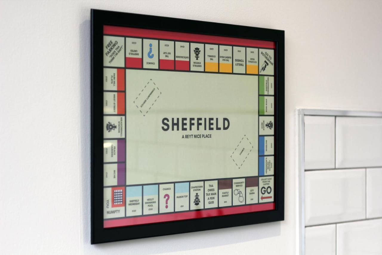 West Bar Penthouse Free Parking Apartment Sheffield Bagian luar foto